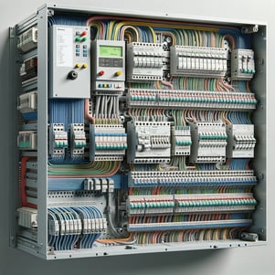 Control panel showing wiring_AI driven