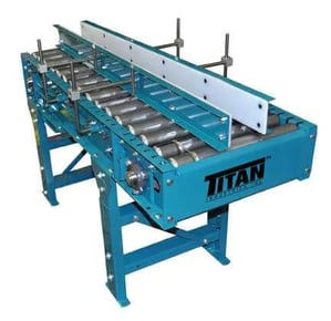 MODEL 402 BELT-DRIVEN LIVE ROLLER CONVEYOR