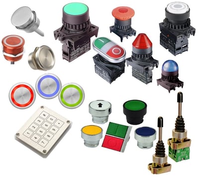 push buttons and indicators