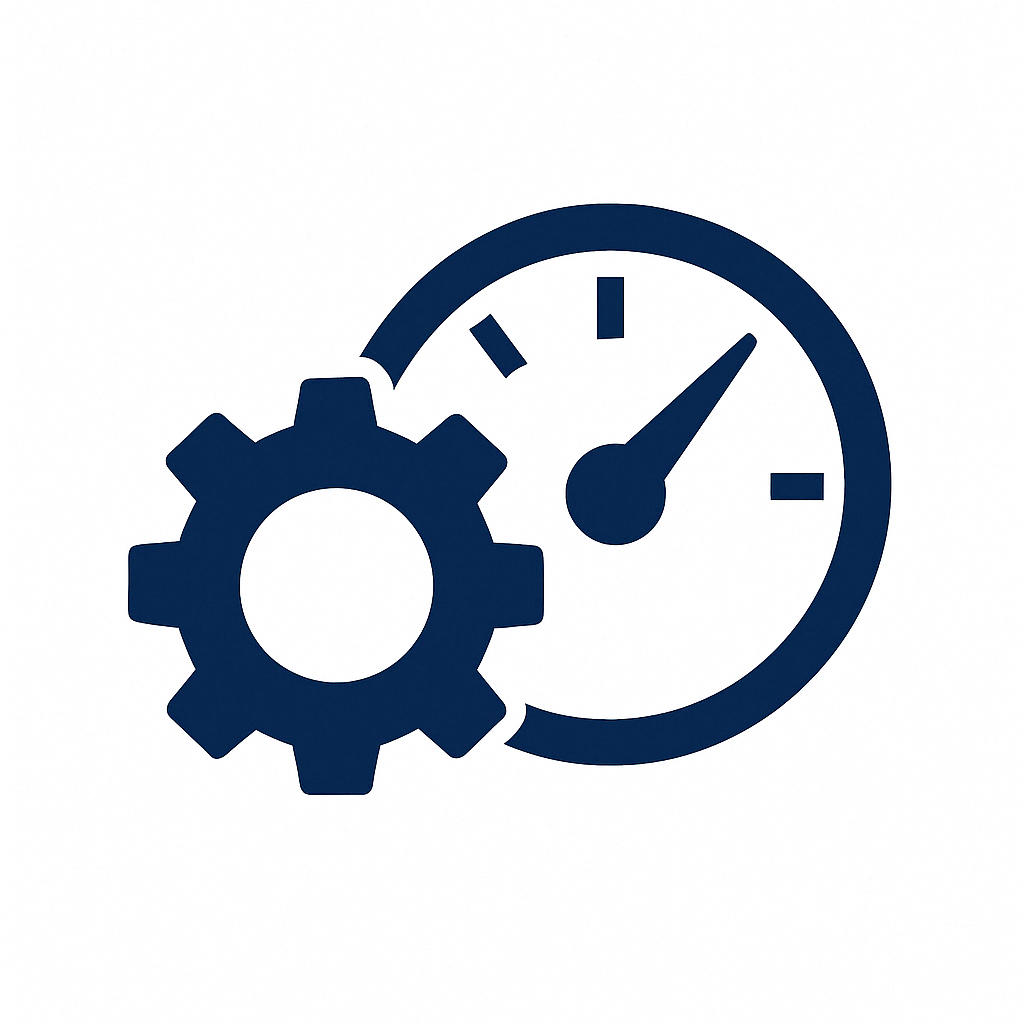 efficciency and precision icon