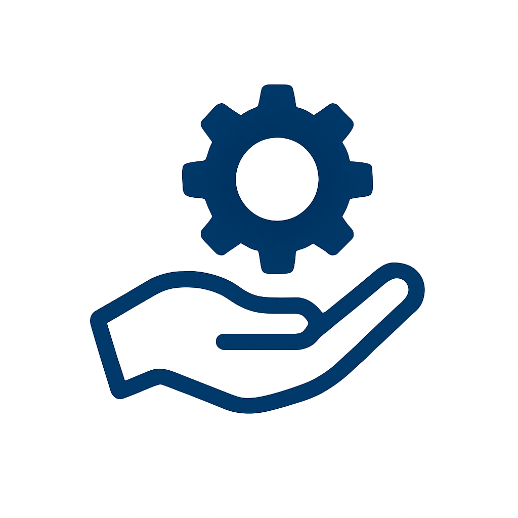 hands on support